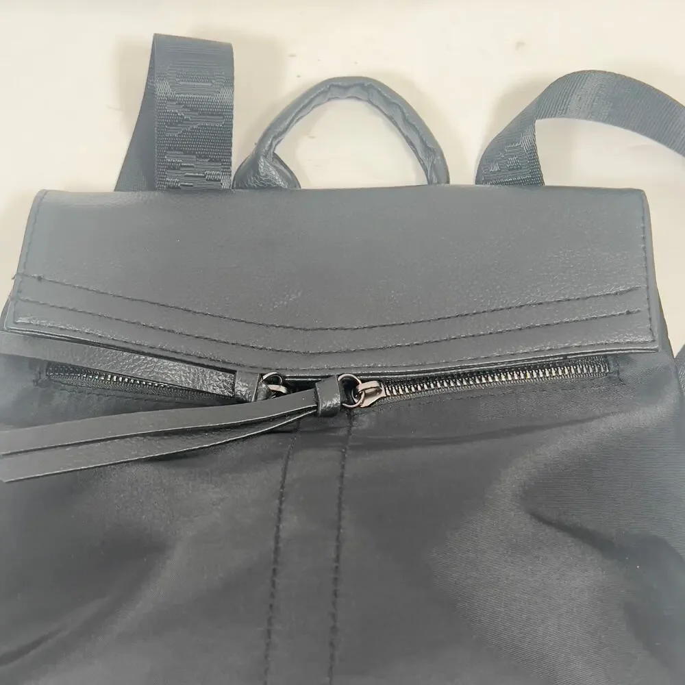 Botkier New York Women's Trigger Black Adjustable Strap Mini Backpack Bag Purse